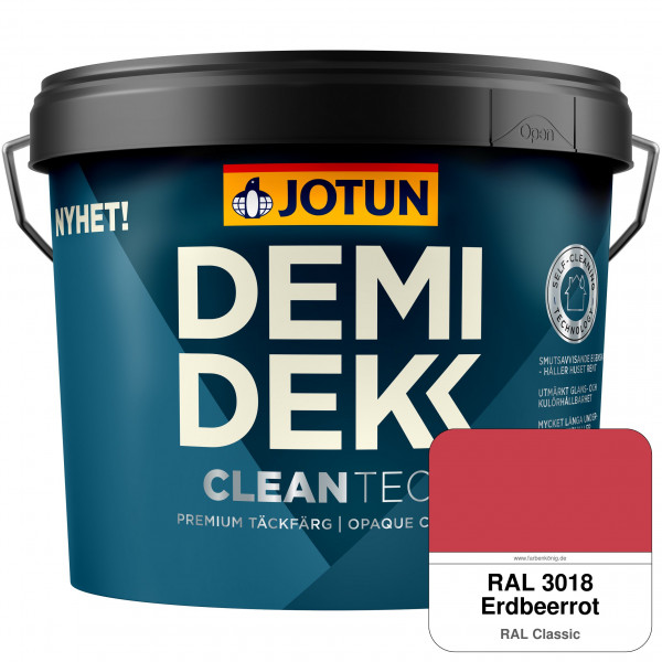 DEMIDEKK Cleantech (ehemals Demidekk Optimal, Demidekk Ultimate Täckfärg) - Deckende Holzfarbe für A