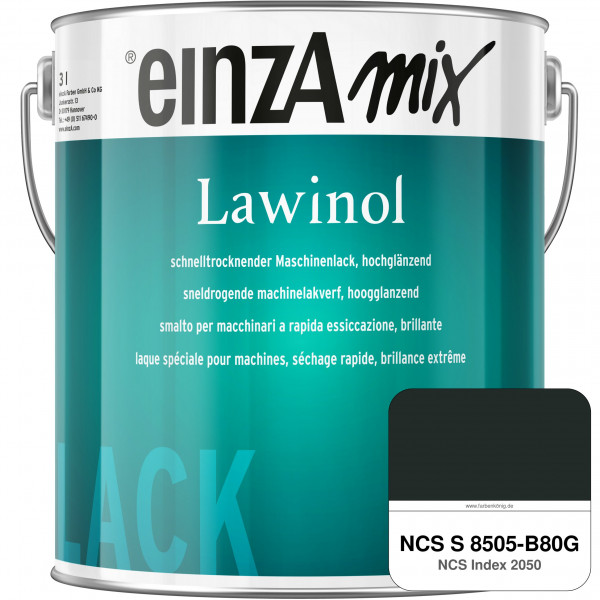 einzA Lawinol hochglänzend (NCS S 8505-B80G)