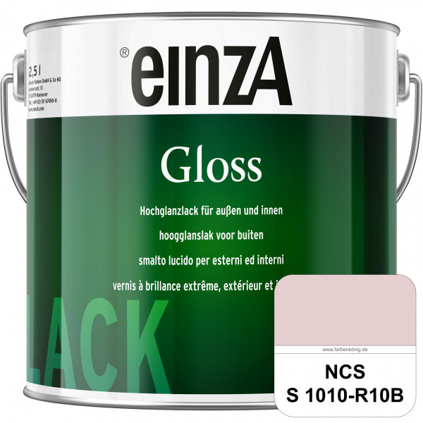 einzA Gloss (NCS S 1010-R10B) Hochwertiger Alkydharzlack in Premium-Qualität, hochglänzend.