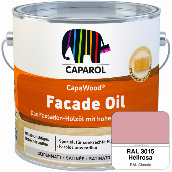 CapaWood® Facade Oil (RAL 3015 Hellrosa)