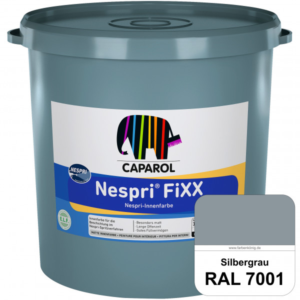 Nespri® FiXX (RAL 7001 Silbergrau) Spezielle Innenfarbe für die rationelle Beschichtung im Nespri-Sp