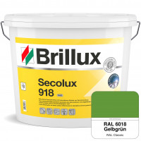 Secolux 918 TSR-Formel (RAL 6018 Gelbgrün) für den Einsatz auf WDVS - ehemals Silicon-Fassadenfarbe 