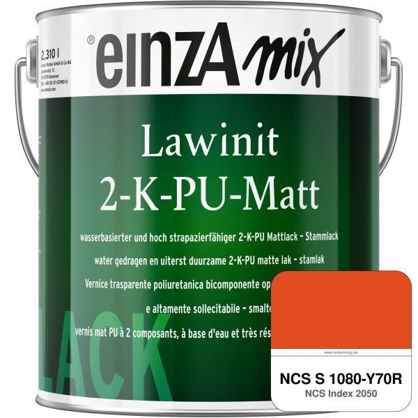 einzA Lawinit 2-K-PU Matt Stammlack (NCS S 1080-Y70R)