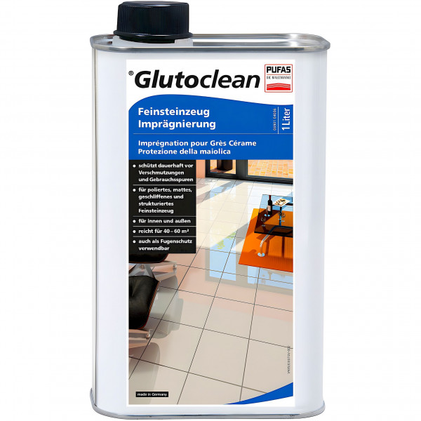 Glutoclean Feinsteinzeug-Imprägnierung