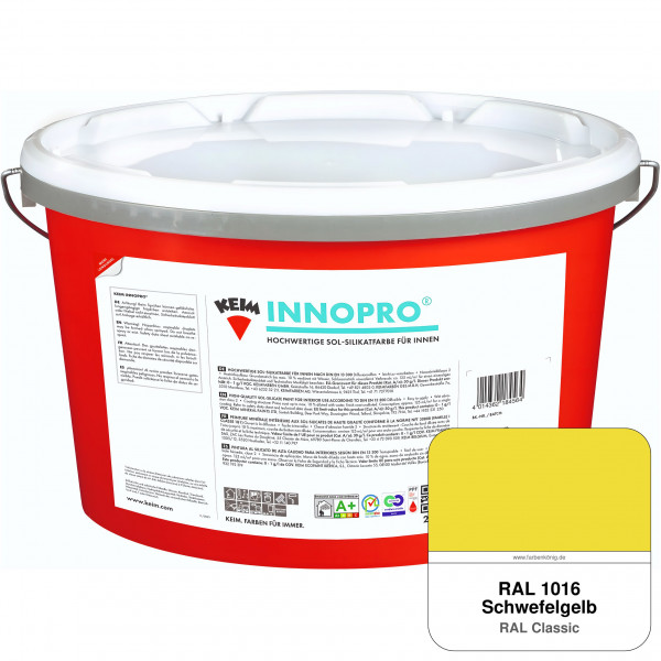 KEIM Innopro (RAL 1016 Schwefelgelb)