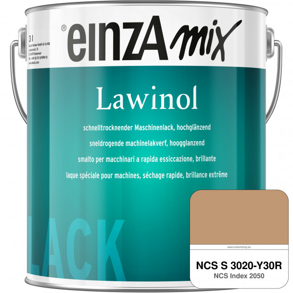 einzA Lawinol hochglänzend (NCS S 3020-Y30R)