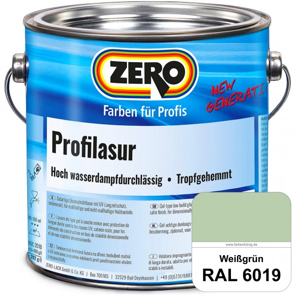 Profilasur (RAL 6019 Weißgrün)