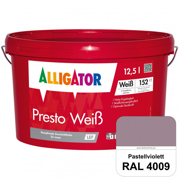 Presto Weiß LEF (RAL 4009 Pastellviolett)