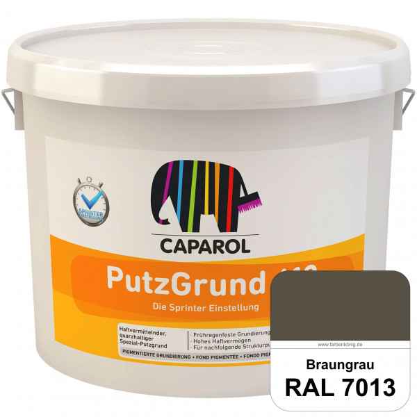 Putzgrund 610 SPRINTER (RAL 7013 Braungrau) Grundanstrich & Haftbrücke für Strukturputz-Beschichtung