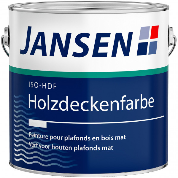 ISO-HDF Holzdeckenfarbe seidenglänzend (Weiß)