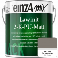 einzA Lawinit 2-K-PU Matt Stammlack (RAL 7048 Perlmausgrau)