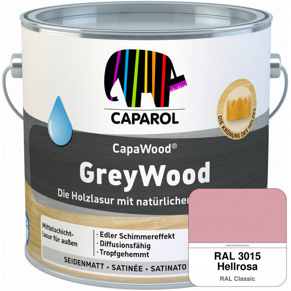 CapaWood® GreyWood (RAL 3015 Hellrosa) - ersetzt Capadur GreyWood
