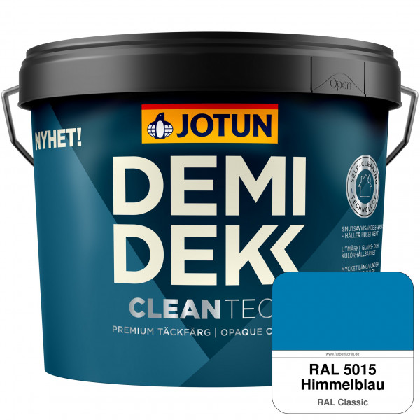 DEMIDEKK Cleantech (ehemals Demidekk Optimal, Demidekk Ultimate Täckfärg) - Deckende Holzfarbe für A