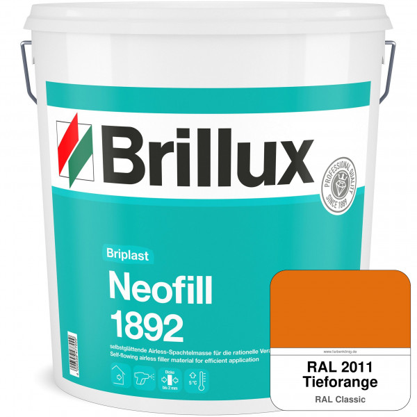 Briplast Neofill 1892 (RAL 2011 Tieforange)