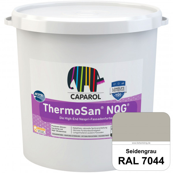 ThermoSan® NQG® Nespri (RAL 7044 Seidengrau) Siliconharz-Bindemittelkombination mit integrierter Nan