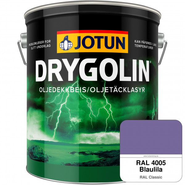 Drygolin Oljedekkbeis (ehemals Trebitt deckend) - Deckende & wetterbeständige Öllasur für Außen (RAL