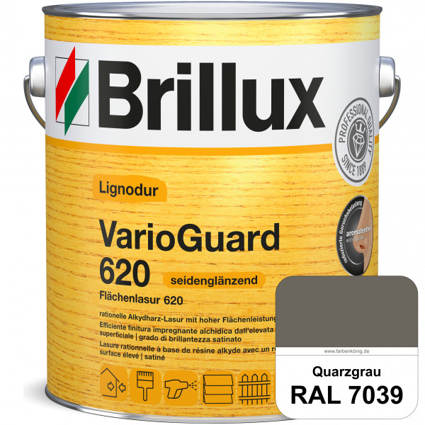 Lignodur VarioGuard 620 (Flächenlasur 620) RAL 7039 Quarzgrau
