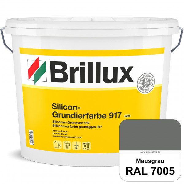Silicon-Grundierfarbe 917 (RAL 7005 Mausgrau) Spezial-Grundierfarbe im Silicon-System (außen)