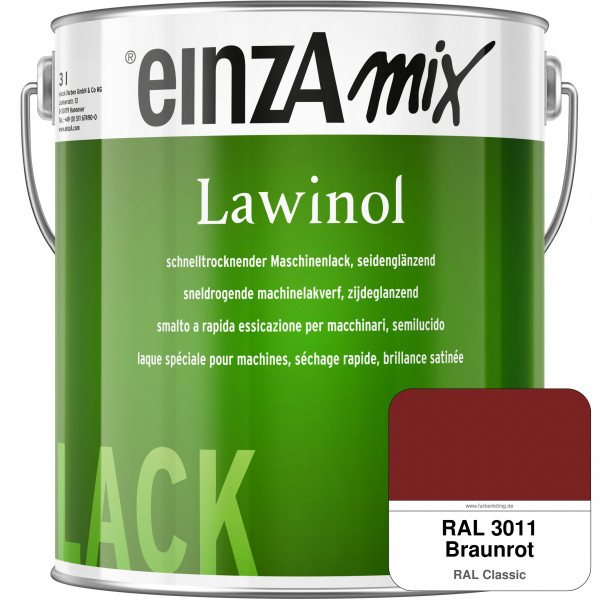 einzA Lawinol seidenglänzend (RAL 3011 Braunrot)