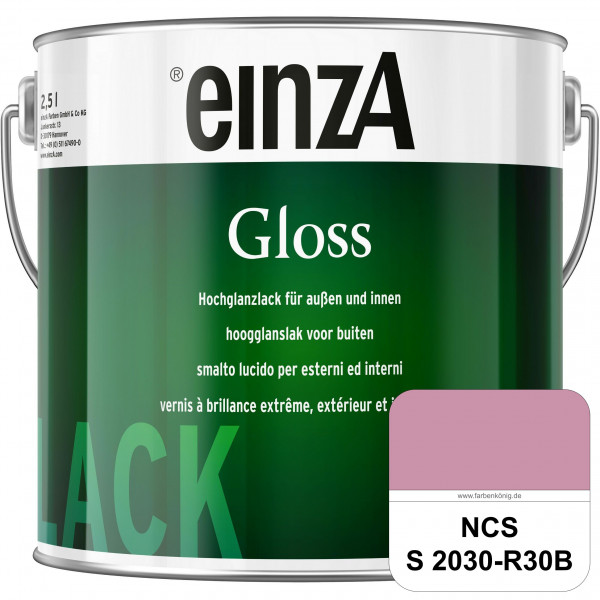 einzA Gloss (NCS S 2030-R30B) Hochwertiger Alkydharzlack in Premium-Qualität, hochglänzend.