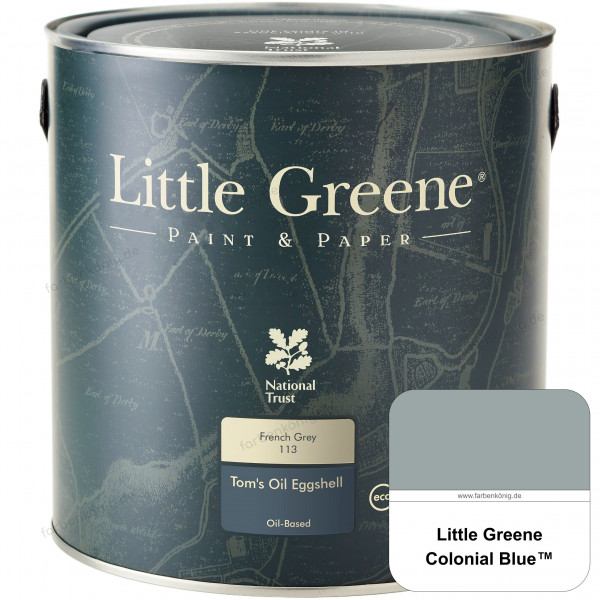 Tom's Oil Eggshell (Colonial Blue)