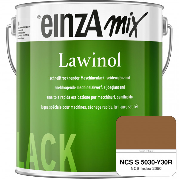 einzA Lawinol seidenglänzend (NCS S 5030-Y30R)