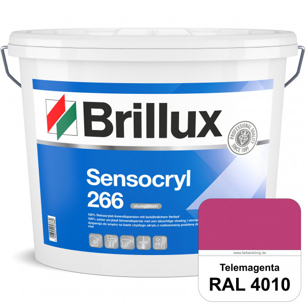 Sensocryl ELF 266 (RAL 4010 Telemagenta) stumpfmatte hochwertige Reinacrylat-Innendispersion für Art