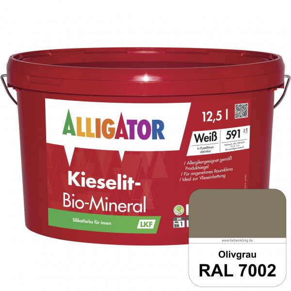 Kieselit-Bio-Mineral LKF (RAL 7002 Olivgrau)