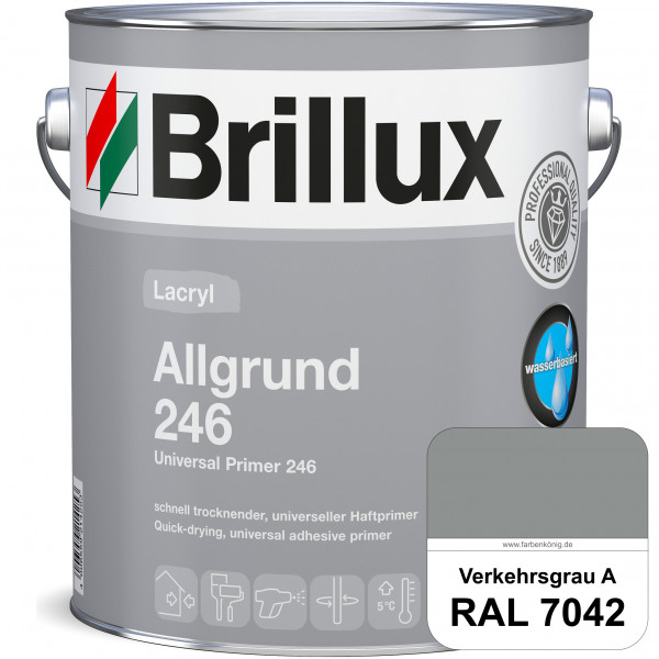Lacryl Allgrund 246 (RAL 7042 Verkehrsgrau A) Grundierung für Acryl- und Alkydharzlacken auf Holz, Z