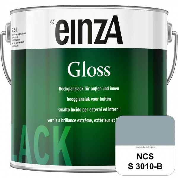 einzA Gloss (NCS S 3010-B) Hochwertiger Alkydharzlack in Premium-Qualität, hochglänzend.