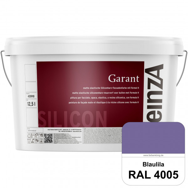 einzA Garant (RAL 4005 Blaulila) elastische Siliconharz-Fassadenfarbe