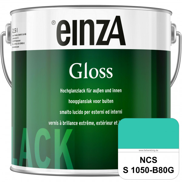 einzA Gloss (NCS S 1050-B80G) Hochwertiger Alkydharzlack in Premium-Qualität, hochglänzend.