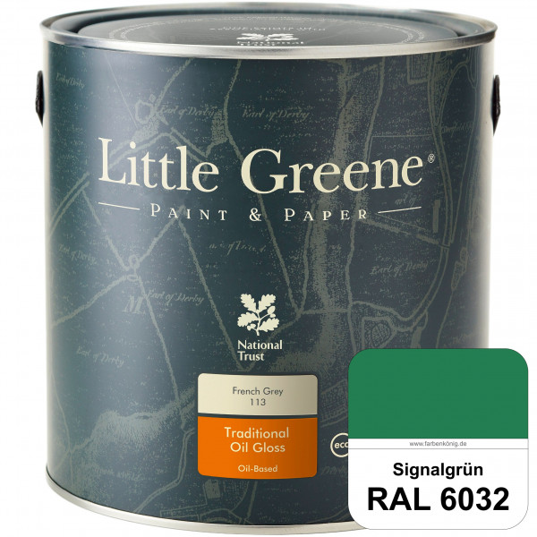 Traditional Oil Gloss (RAL 6032 Signalgrün)