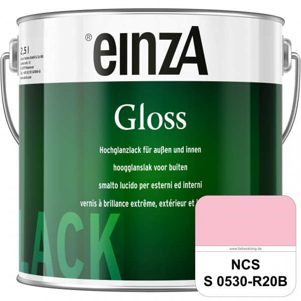 einzA Gloss (NCS S 0530-R20B) Hochwertiger Alkydharzlack in Premium-Qualität, hochglänzend.