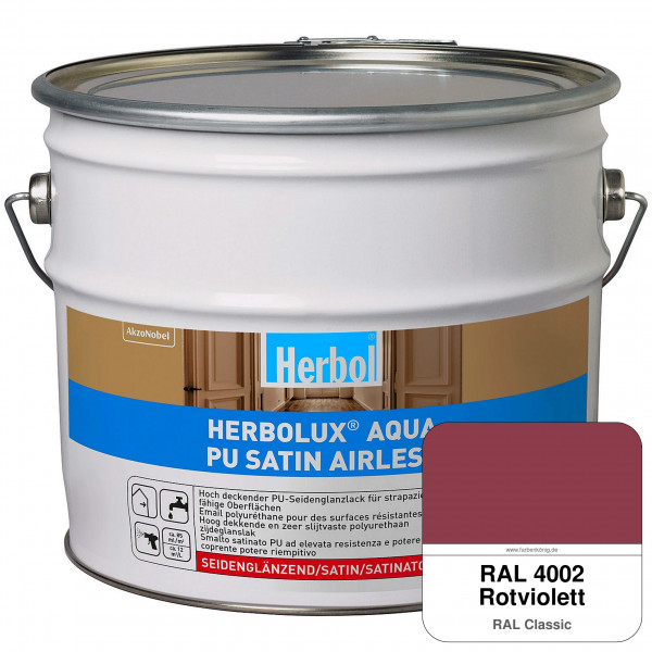 Herbolux Aqua PU Satin Airless (RAL 4002 Rotviolett)