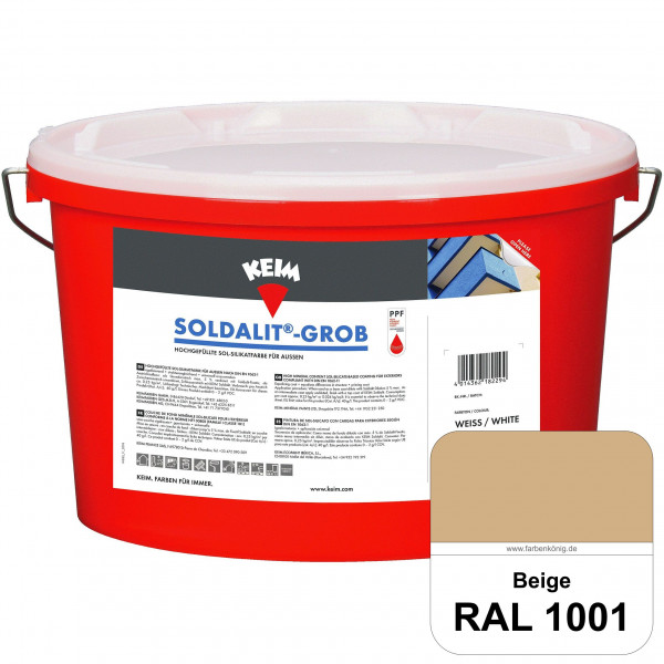 KEIM Soldalit®-Grob (RAL 1001 Beige)