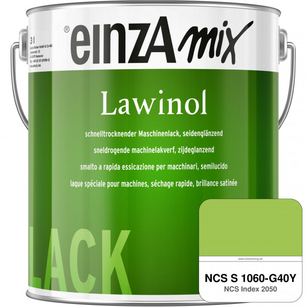 einzA Lawinol seidenglänzend (NCS S 1060-G40Y)