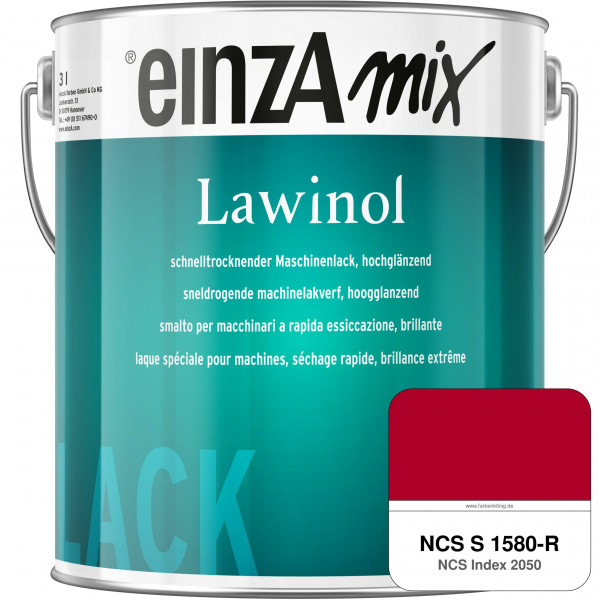 einzA Lawinol hochglänzend (NCS S 1580-R)