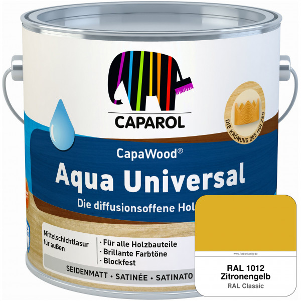 CapaWood® Aqua Universal (RAL 1012 Zitronengelb)
