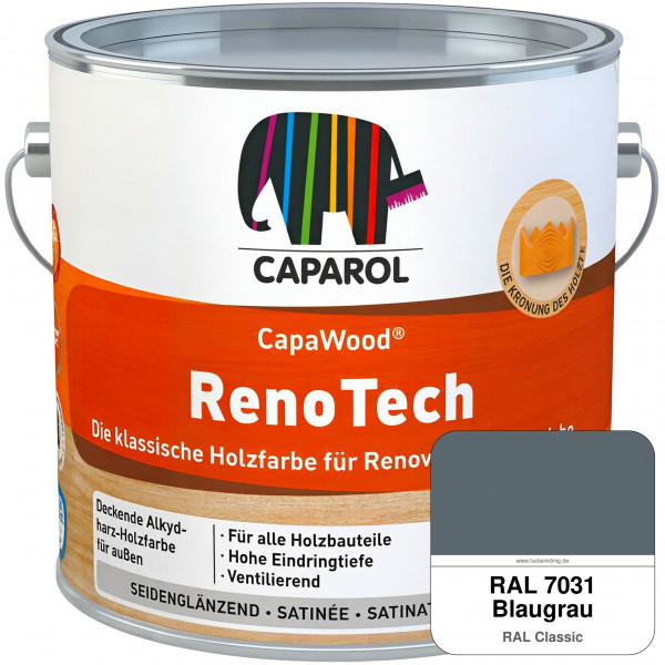 CapaWood® RenoTech (RAL 7031 Blaugrau) - ersetzt Capadur RenoTech