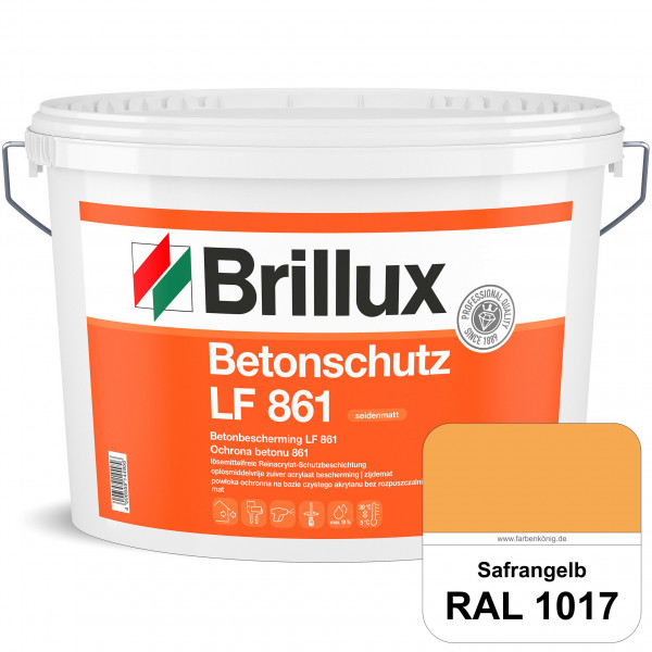 Betonschutz LF 861 (RAL 1017 Safrangelb) Wetterbeständige Lasur für mineralischen Untergründen z. B.