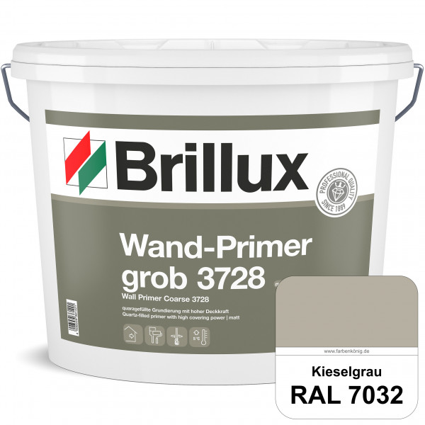 Wand-Primer grob ELF 3728 (RAL 7032 Kieselgrau) quarzgefüllte Spezialgrundierfarbe für Gipskarton, G