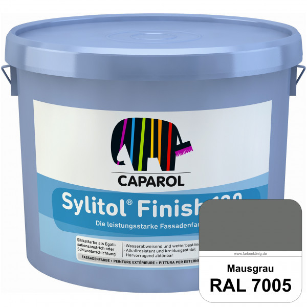 Sylitol® Finish 130 (RAL 7005 Mausgrau) wetterbeständige Fassadenbeschichtungen auf Silikatbasis