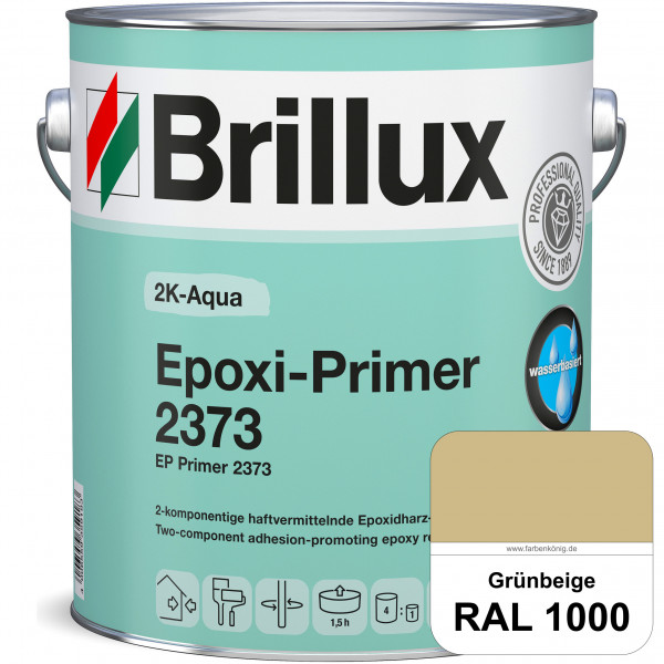 2K-Aqua Epoxi-Primer 2373 (RAL 1000 Grünbeige) haftvermittelnde Grundierung für Zink, verzinktem Sta
