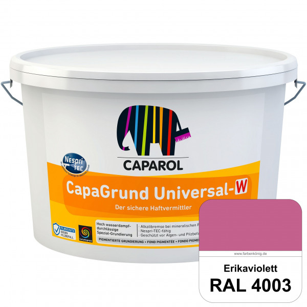 CapaGrund Universal-W (RAL 4003 Erikaviolett) hoch wasserdampfdurchlässige Spezial-Grundierung (inne