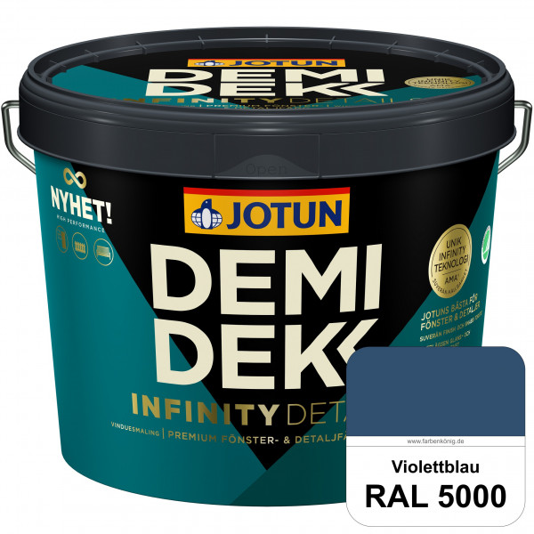 DEMIDEKK Infinity Details - Deckender Holzschutz (RAL 5000 Violettblau)
