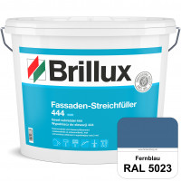 Fassaden-Streichfüller 444 (RAL 5023 Fernblau) Faserverstärkter Streichfüller mit rissverschlämmende