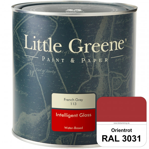 Intelligent Gloss (RAL 3031 Orientrot)