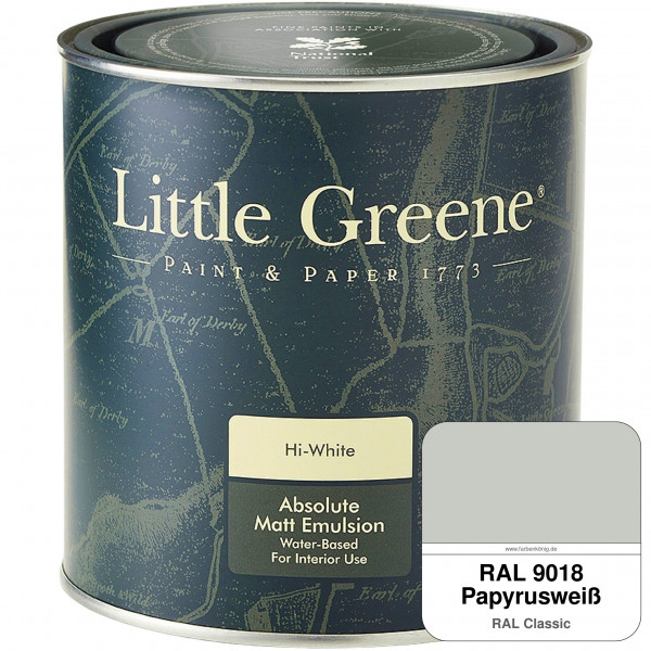 Absolute Matt Emulsion - Sample Pot 250 ml (RAL 9018 Papyrusweiß)