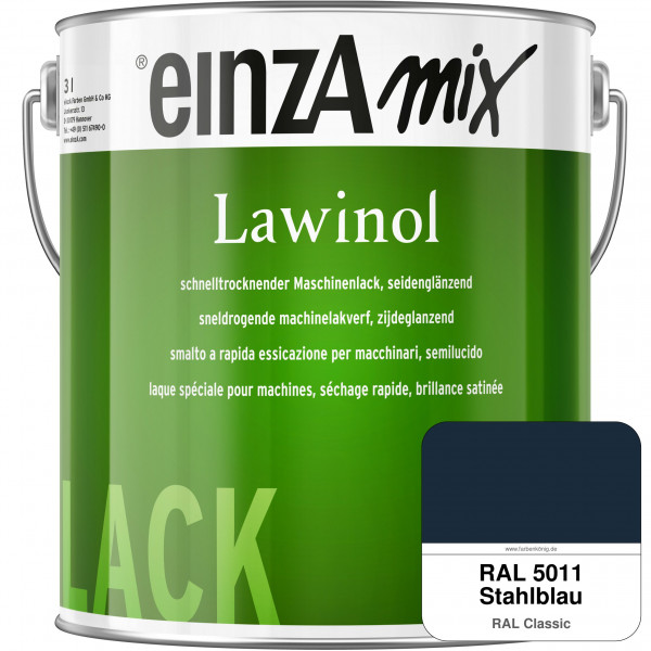 einzA Lawinol seidenglänzend (RAL 5011 Stahlblau)